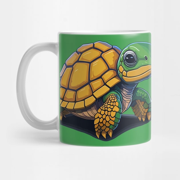 Turtle Portrait by SpriteGuy95